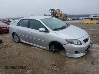 2009 Toyota Corolla with VIN 1NXBU40E89Z124891, listed as a Copart auction lot 86002554 with 114,095 mi miles and Salvage Title. Bid and sale history available at carsss.com. Image 4.