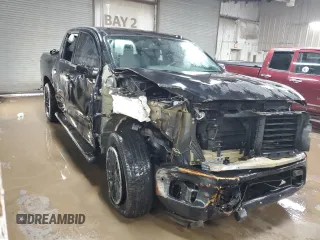 2018 Nissan Titan S with VIN 1N6AA1E54JN545065, listed as a Copart auction lot 50881645 with 28,892 mi miles and Salvage title. Bid and sale history available at DreamBid. Image 4.