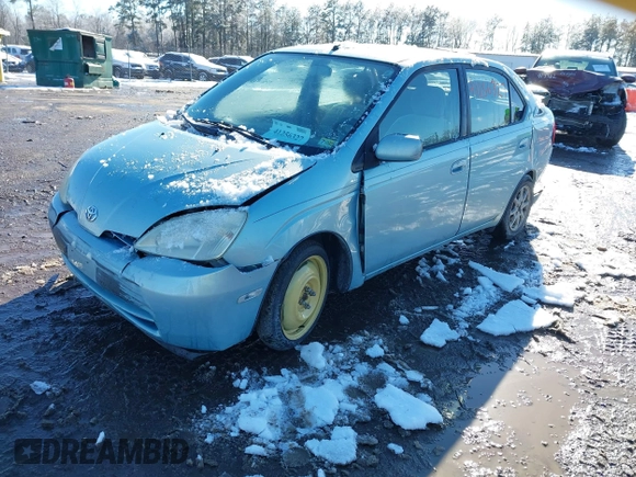 2002 Toyota Prius with VIN JT2BK18UX20057513, listed as a IAAI auction lot 41256327 with 225,549 mi miles. Bid and sale history available at carsss.com. Image 17.