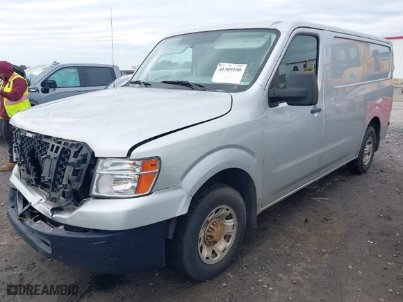 2019 Nissan NV S with VIN 1N6BF0KM0KN801246, listed as a IAAI auction lot 41309100 with 131,099 mi miles. Bid and sale history available at carsss.com. Image 2.