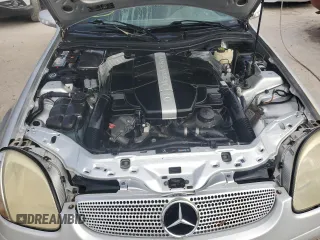 2004 Mercedes-Benz SLK-Class with VIN WDBKK65F54F304252, listed as a Copart auction lot 74955804 with 0 mi miles and Salvage Title. Bid and sale history available at carsss.com. Image 11.