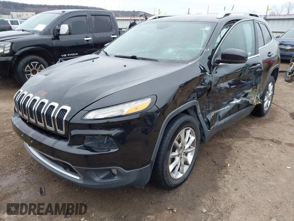 2014 Jeep Cherokee Limited z VIN 1C4PJMDS3EW152969, wystawiony jako IAAI lot #41541632 z przebiegiem 167 706 mil mil oraz . Historia ofert i sprzedaży dostępna na DreamBid. Obrazek 6.