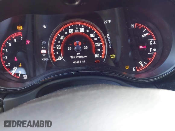 2021 Dodge Durango R/T with VIN 1C4SDJCT8MC763381, listed as a IAAI auction lot 41502273 with 40,484 mi miles and . Bid and sale history available at DreamBid. Image 7.
