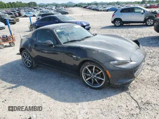 2021 Mazda MX-5 Miata Grand Touring with VIN JM1NDAM7XM0456083, listed as a Copart auction lot 52894705 with 86,050 mi miles and Salvage title. Bid and sale history available at DreamBid. Image 4.