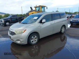 2012 Nissan Quest S z VIN JN8AE2KP9C9048371, wystawiony jako IAAI lot #42058547 z przebiegiem 119 711 mil mil oraz . Historia ofert i sprzedaży dostępna na DreamBid. Obrazek 2.