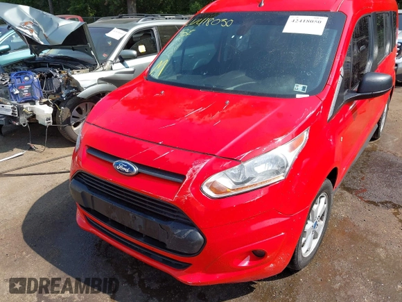2016 Ford Transit Connect XLT with VIN NM0GE9F70G1260439, listed as a IAAI auction lot 42418050 with 197,110 mi miles and . Bid and sale history available at DreamBid. Image 6.
