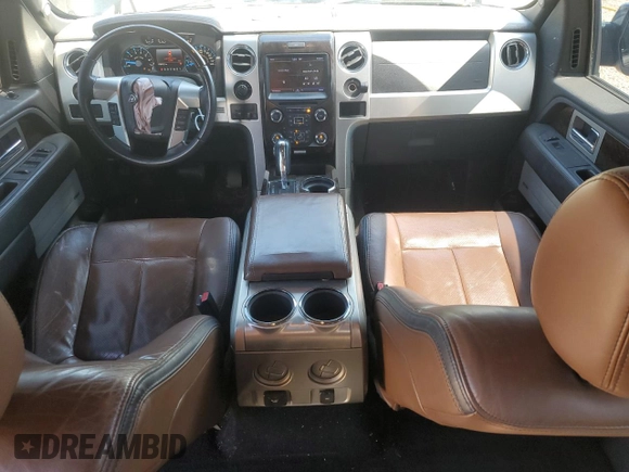 2013 Ford F-150 XL with VIN 1FTFW1EF6DFB14941, listed as a Copart auction lot 50497275 with 176,672 mi miles and Salvage Title. Bid and sale history available at DreamBid. Image 8.