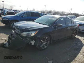 2015 Subaru Legacy 2.5i Limited with VIN 4S3BNBL67F3040136, listed as a Copart auction lot 46649635 with 124,273 mi miles and Salvage Title. Bid and sale history available at carsss.com. Image 1.
