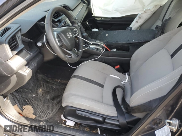 2020 Honda Civic LX with VIN 2HGFC2F6XLH526078, listed as a Copart auction lot 47649975 with 76,364 mi miles and Salvage Title. Bid and sale history available at DreamBid. Image 7.