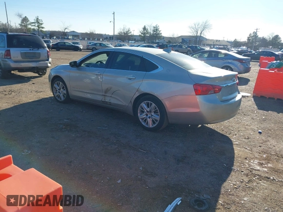 2015 Chevrolet Impala LS with VIN 2G11X5SL0F9209167, listed as a IAAI auction lot 41424363 with 134,978 mi miles and . Bid and sale history available at DreamBid. Image 3.