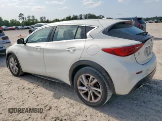 2017 Infiniti QX30 Sport with VIN SJKCH5CP5HA030819, listed as a Copart auction lot 57794385 with 120,922 mi miles and Salvage title. Bid and sale history available at DreamBid. Image 2.