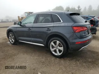 2018 Audi Q5 Premium Plus with VIN WA1BNAFY7J2190716, listed as a Copart auction lot 61136185 with 105,973 mi miles and Clean title. Bid and sale history available at DreamBid. Image 2.