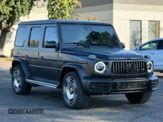 2021 Mercedes-Benz G 63 AMG with VIN W1NYC7HJXMX397464, listed as a Copart auction lot 76418314 with 19,811 mi miles and Salvage Title. Bid and sale history available at DreamBid. Image 1.