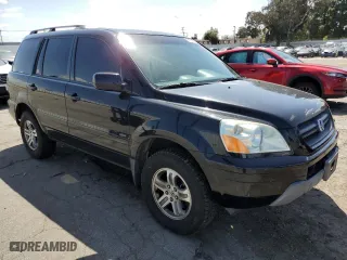 2003 Honda Pilot EX with VIN 2HKYF18673H516749, listed as a Copart auction lot 51787495 with 223,912 mi miles and Salvage Title. Bid and sale history available at carsss.com. Image 4.