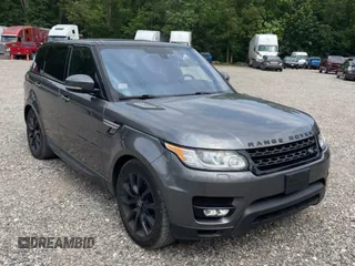 2016 Land Rover Range Rover Sport HSE with VIN SALWR2PF4GA112951, listed as a Copart auction lot 63074345 with 125,000 mi miles and Clean title. Bid and sale history available at DreamBid. Image 1.