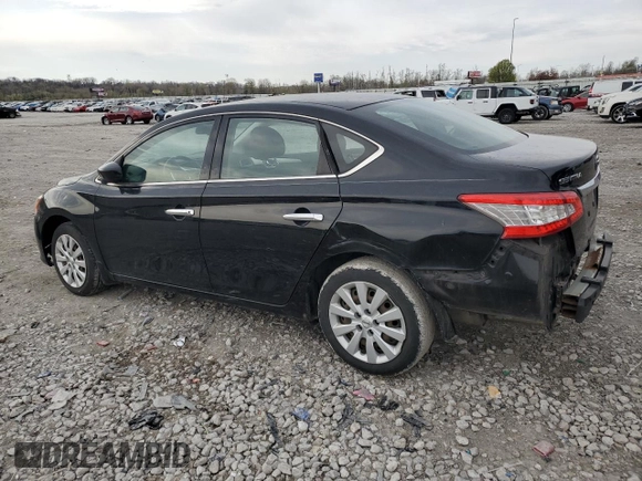 2015 Nissan Sentra SV with VIN 3N1AB7AP4FY331104, listed as a Copart auction lot 52337765 with 145,243 mi miles and Salvage Title. Bid and sale history available at carsss.com. Image 2.
