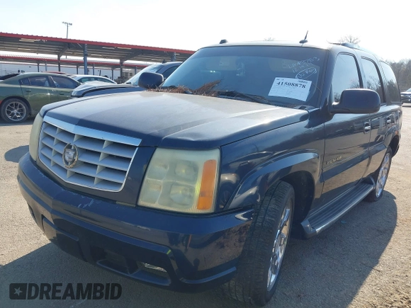 2004 Cadillac Escalade with VIN 1GYEC63T54R226911, listed as a IAAI auction lot 41508878 with 280,150 mi miles and . Bid and sale history available at DreamBid. Image 2.