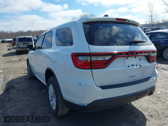 2014 Dodge Durango Pursuit with VIN 1C4RDJFG8EC522628, listed as a IAAI auction lot 41803374 with 139,757 mi miles and . Bid and sale history available at DreamBid. Image 3.