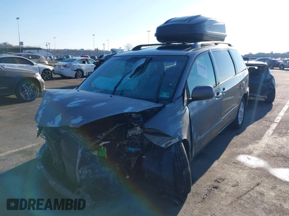 2005 Toyota Sienna XLE with VIN 5TDZA22CX5S284040, listed as a IAAI auction lot 41687083 with 191,388 mi miles and . Bid and sale history available at DreamBid. Image 2.