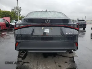2023 Lexus IS 300 with VIN JTHCA1D21P5126293, listed as a Copart auction lot 89266235 with 8,628 mi miles and Salvage title. Bid and sale history available at DreamBid. Image 6.