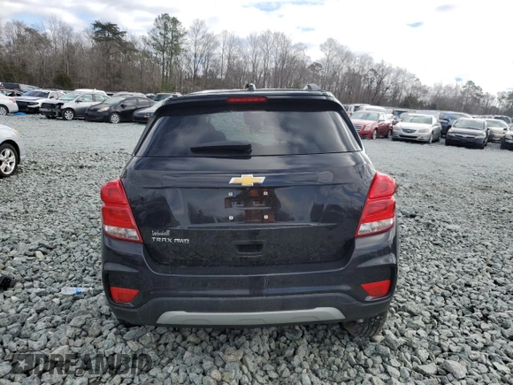 2022 Chevrolet Trax LT with VIN KL7CJPSM7NB560187, listed as a Copart auction lot 47693565 with 21,263 mi miles and Salvage title. Bid and sale history available at DreamBid. Image 6.