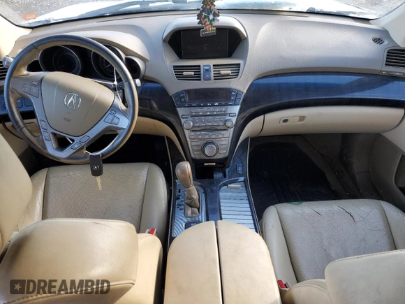 2009 Acura MDX Sport/Entertainment Pkg with VIN 2HNYD28849H501652, listed as a Copart auction lot 86827234 with 167,879 mi miles and Salvage Title. Bid and sale history available at carsss.com. Image 8.