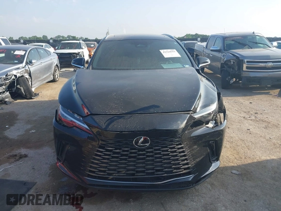 2024 Lexus RX 350 with VIN 2T2BAMBA3RC039795, listed as a IAAI auction lot 42324555 with 19,061 mi miles and . Bid and sale history available at DreamBid. Image 12.