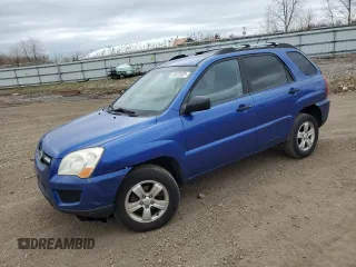 2009 Kia Sportage LX z VIN KNDJF724797603415, wystawiony jako Copart lot #53022925 z przebiegiem 120 916 mil mil oraz Szkoda całkowita • Salvage title. Historia ofert i sprzedaży dostępna na DreamBid. Obrazek 1.