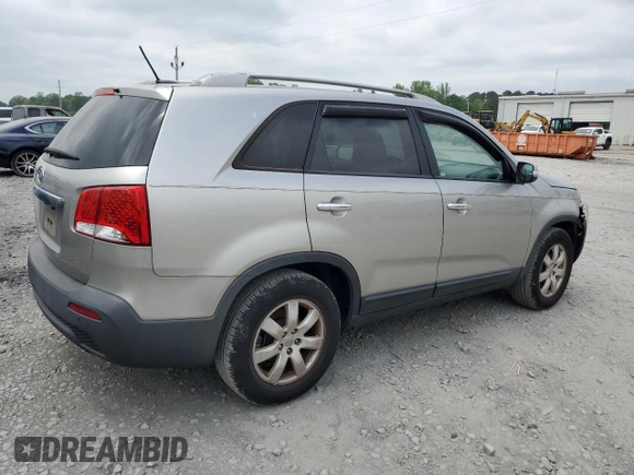 2012 Kia Sorento LX with VIN 5XYKT3A68CG294721, listed as a Copart auction lot 53873705 with 170,630 mi miles and Salvage Title. Bid and sale history available at DreamBid. Image 3.