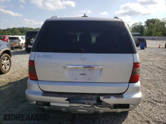 2005 Mercedes-Benz M 500 with VIN 4JGAB75E45A539908, listed as a Copart auction lot 55171955 with 162,425 mi miles and Clean Title. Bid and sale history available at DreamBid. Image 6.