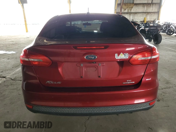 2015 Ford Focus SE with VIN 1FADP3F2XFL342222, listed as a Copart auction lot 48986705 with 138,049 mi miles and Salvage Title. Bid and sale history available at carsss.com. Image 6.