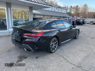 2020 BMW 8 Series M850i with VIN WBAGV8C08LBP48642, listed as a IAAI auction lot 41346377 with 141,651 mi miles. Bid and sale history available at carsss.com. Image 4.