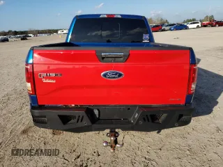 2017 Ford F-150 XL with VIN 1FTEW1EF8HFC12029, listed as a Copart auction lot 86853774 with 143,608 mi miles and Salvage Title. Bid and sale history available at carsss.com. Image 6.