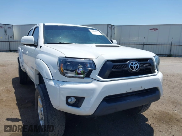 2014 Toyota Tacoma PreRunner z VIN 3TMJU4GN1EM159700, wystawiony jako IAAI lot #42460264 z przebiegiem 93 891 mil mil oraz . Historia ofert i sprzedaży dostępna na DreamBid. Obrazek 1.