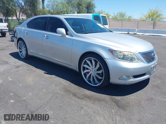 2007 Lexus LS 460 L z VIN JTHGL46F075011052, wystawiony jako IAAI lot #42284236 z przebiegiem 173 850 mil mil oraz . Historia ofert i sprzedaży dostępna na DreamBid. Obrazek 1.