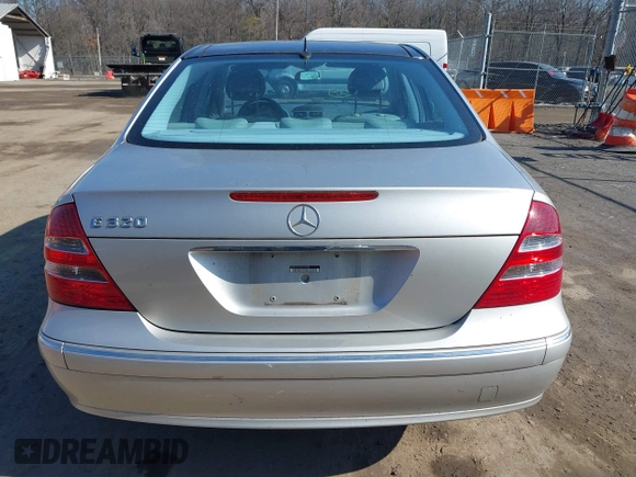 2003 Mercedes-Benz E-Class 3.2L with VIN WDBUF65J43A195490, listed as a IAAI auction lot 41538291 with 161,222 mi miles. Bid and sale history available at carsss.com. Image 16.