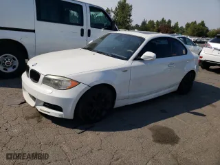 2011 BMW 1 Series 135i with VIN WBAUC9C53BVM09195, listed as a Copart auction lot 65192454 with 147,049 mi miles and Salvage Title. Bid and sale history available at carsss.com. Image 1.
