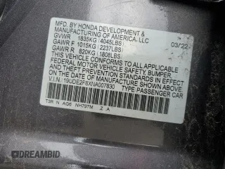 2022 Acura ILX Premium z VIN 19UDE2F8XNA007830, wystawiony jako Copart lot #51011405 z przebiegiem Nie podano mil oraz Szkody całkowita. Historia ofert i sprzedaży dostępna na DreamBid. Obrazek 12.