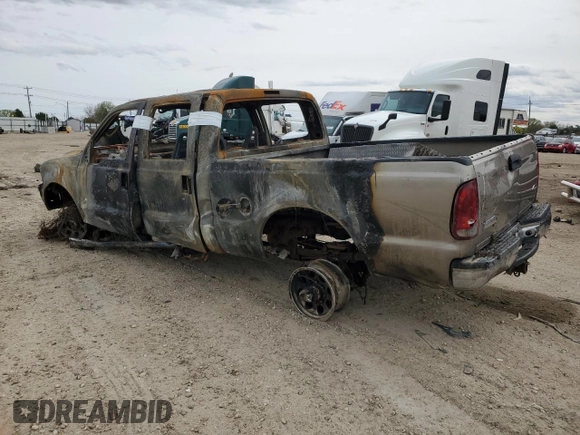 2004 Ford F-350 XL with VIN 1FTSW31PX4EA85099, listed as a Copart auction lot 48796985 with Not Provided miles and Salvage Title. Bid and sale history available at DreamBid. Image 2.