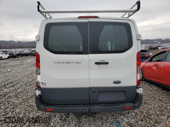 2017 Ford Transit with VIN 1FTYR1ZM8HKB29561, listed as a Copart auction lot 86120204 with Not Provided miles and Salvage Title. Bid and sale history available at DreamBid. Image 6.