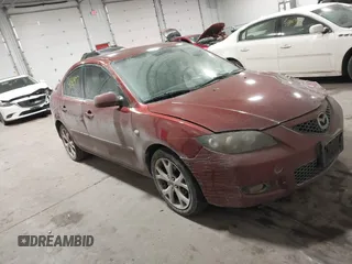 2008 Mazda Mazda3 i Touring Value with VIN JM1BK32F881176435, listed as a IAAI auction lot 41386907 with 156,763 mi miles. Bid and sale history available at carsss.com. Image 1.