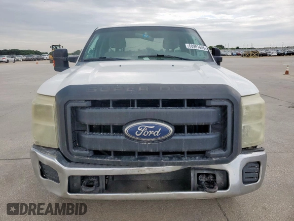 2011 Ford F-250 XL with VIN 1FT7X2A65BEB00318, listed as a Copart auction lot 60981655 with Not provided miles and Salvage title. Bid and sale history available at DreamBid. Image 5.