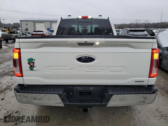 2021 Ford F-150 XL with VIN 1FTFX1E85MKD62166, listed as a Copart auction lot 79425944 with 52,130 mi miles and Salvage title. Bid and sale history available at DreamBid. Image 6.