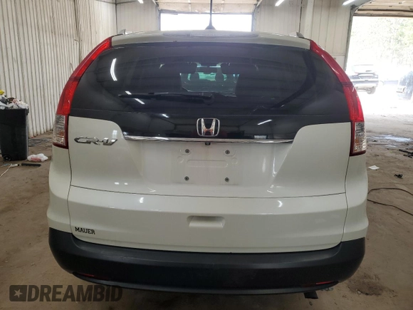 2014 Honda CR-V EX-L with VIN 5J6RM3H77EL033401, listed as a Copart auction lot 55260205 with 82,717 mi miles and Salvage Title. Bid and sale history available at carsss.com. Image 6.