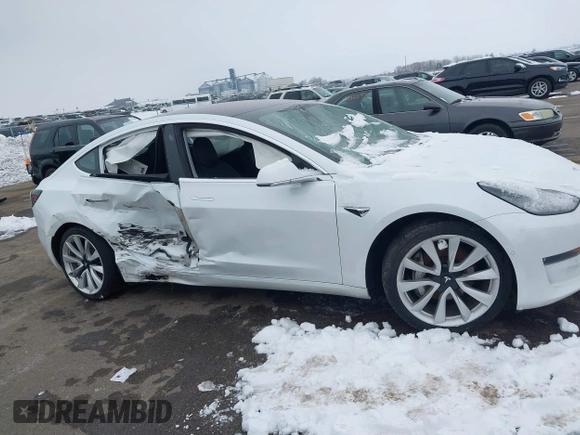 2018 Tesla Model 3 Long Range Battery with VIN 5YJ3E1EB2JF089006, listed as a IAAI auction lot 41186372 with Not Provided miles and . Bid and sale history available at DreamBid. Image 12.