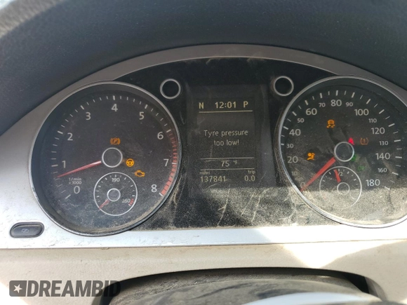 2010 Volkswagen CC Sport with VIN WVWML7AN2AE524508, listed as a Copart auction lot 51544125 with 137,841 mi miles and Salvage Title. Bid and sale history available at carsss.com. Image 9.