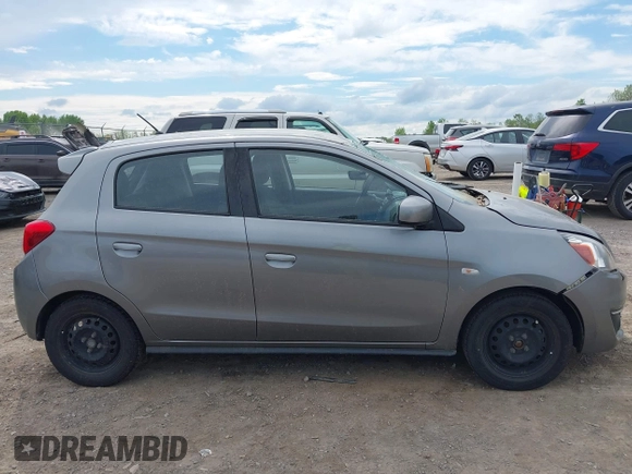 2017 Mitsubishi Mirage ES with VIN ML32A3HJ3HH022451, listed as a IAAI auction lot 42268192 with 45,565 mi miles and . Bid and sale history available at DreamBid. Image 13.