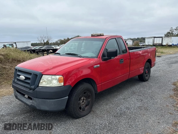 2007 Ford F-150 XL with VIN 1FTRF12W47KB40354, listed as a Copart auction lot 42418575 with 347,761 mi miles and Clean title. Bid and sale history available at DreamBid. Image 2.