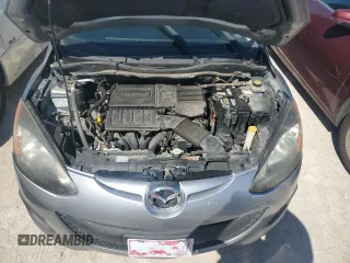 2014 Mazda 2 Sport with VIN JM1DE1KY6E0189739, listed as a Copart auction lot 76468914 with 107,164 mi miles and Salvage Title. Bid and sale history available at carsss.com. Image 11.