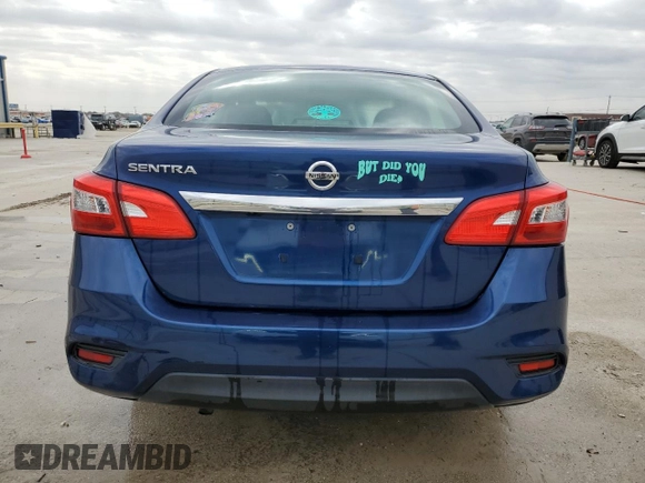 2018 Nissan Sentra S with VIN 3N1AB7APXJY266140, listed as a Copart auction lot 45557535 with 109,974 mi miles and Salvage Title. Bid and sale history available at carsss.com. Image 6.